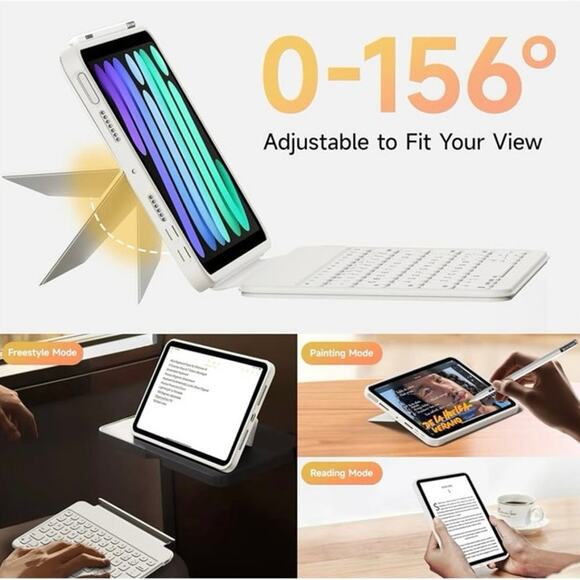 HOU NIB Keyboard Case iPad Mini 6/7 - Picture 11 of 13